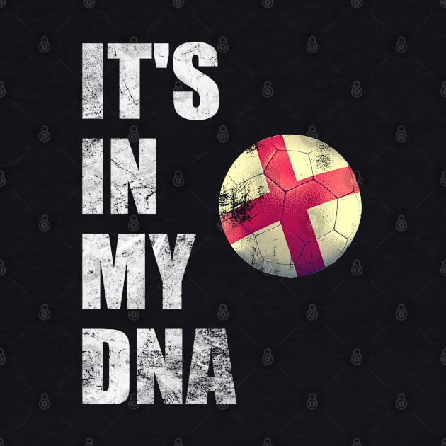 England Football It's In My DNA by Boo Face Designs